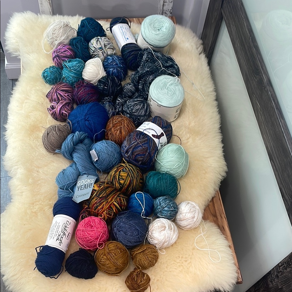 Assorted Yarn Collection for Crafting